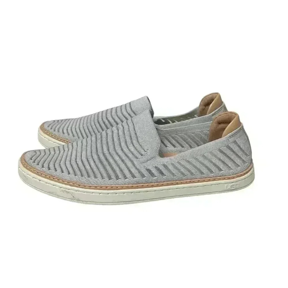 UGG Sammy Breeze Slip On Women Gray Tan 7 - Picture 2 of 10